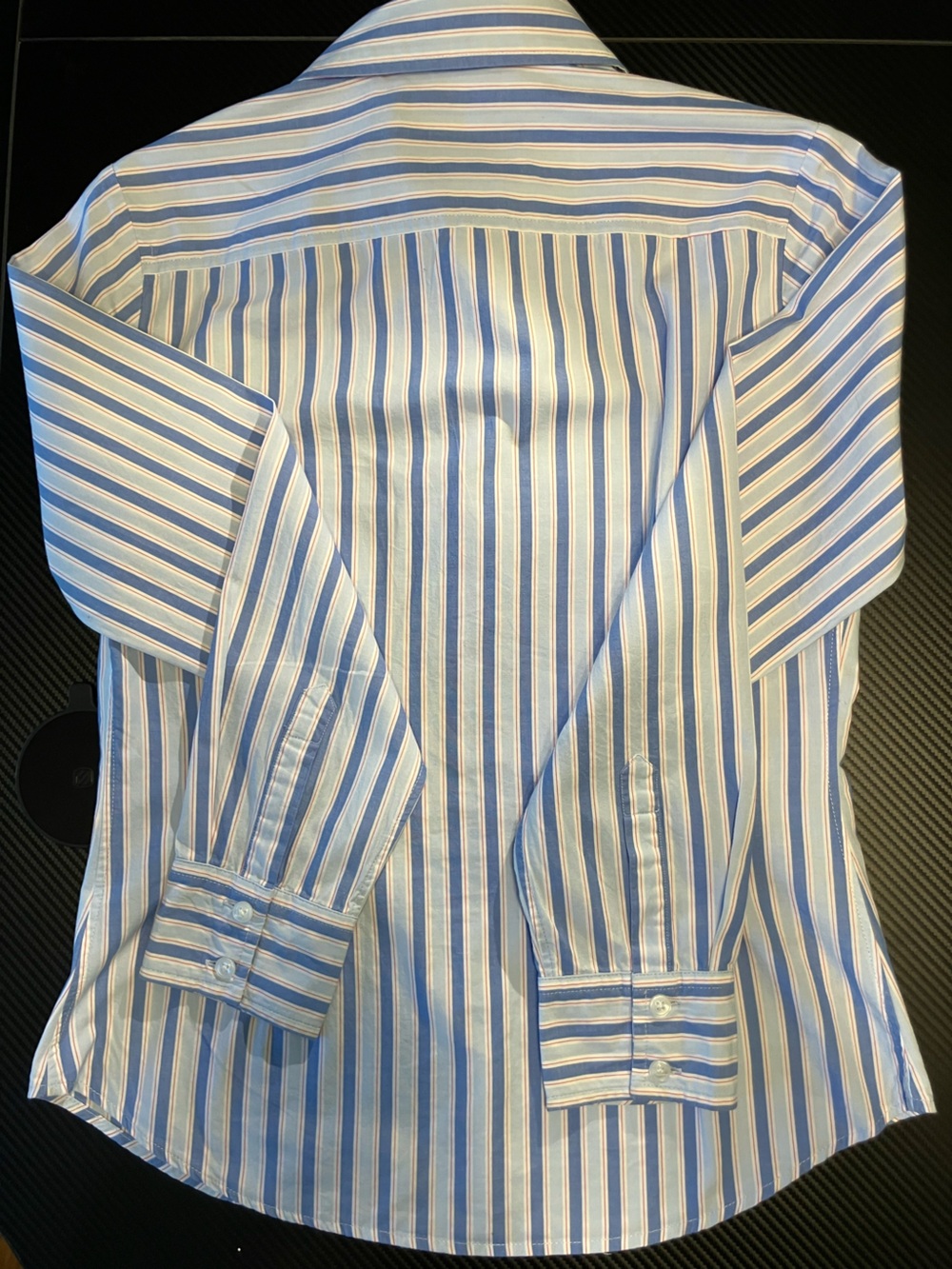 GAP Red White and Blue Vertical Stripe Pure Cotton Button down Shirt - Picture 7 of 7
